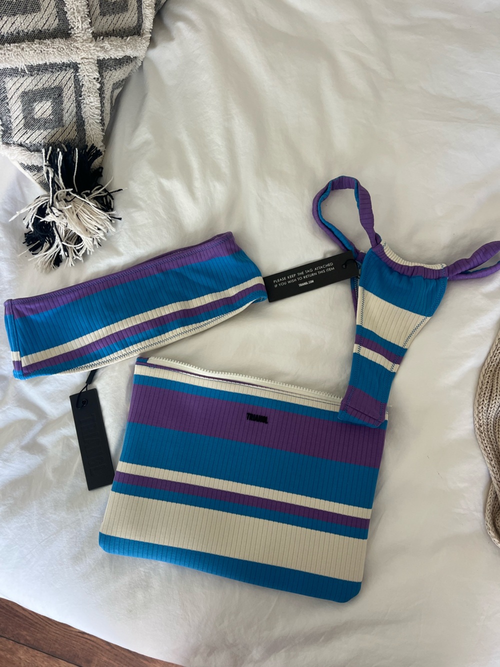 Triangl Swimwear Luce Citara Striped Bikini